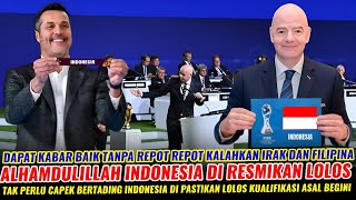 🔴 ALHAMDUILLAH INDONESIA LOLOS ~ TANPA REPOT REPOT KALAHKAN IRAK DAN FILIPINA, ASAL DI HITUNG BEGINI