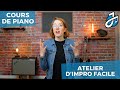 Atelier dimprovisation facile pour les pianistes dbutants  cours de piano pour dbutants