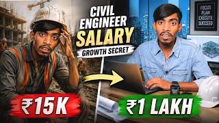 Grow from 15K to 1 Lakh Per Month as a Civil Engineer