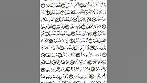 سوره عبس  مكرر ١٠ مرات | ماهر المعيقلي