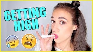 My first time getting high...