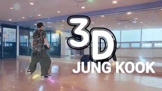 3D | 정국(JUNG KOOK) | (feat. Jack Harlow) | 연습 full 영상 | 아트쌤
