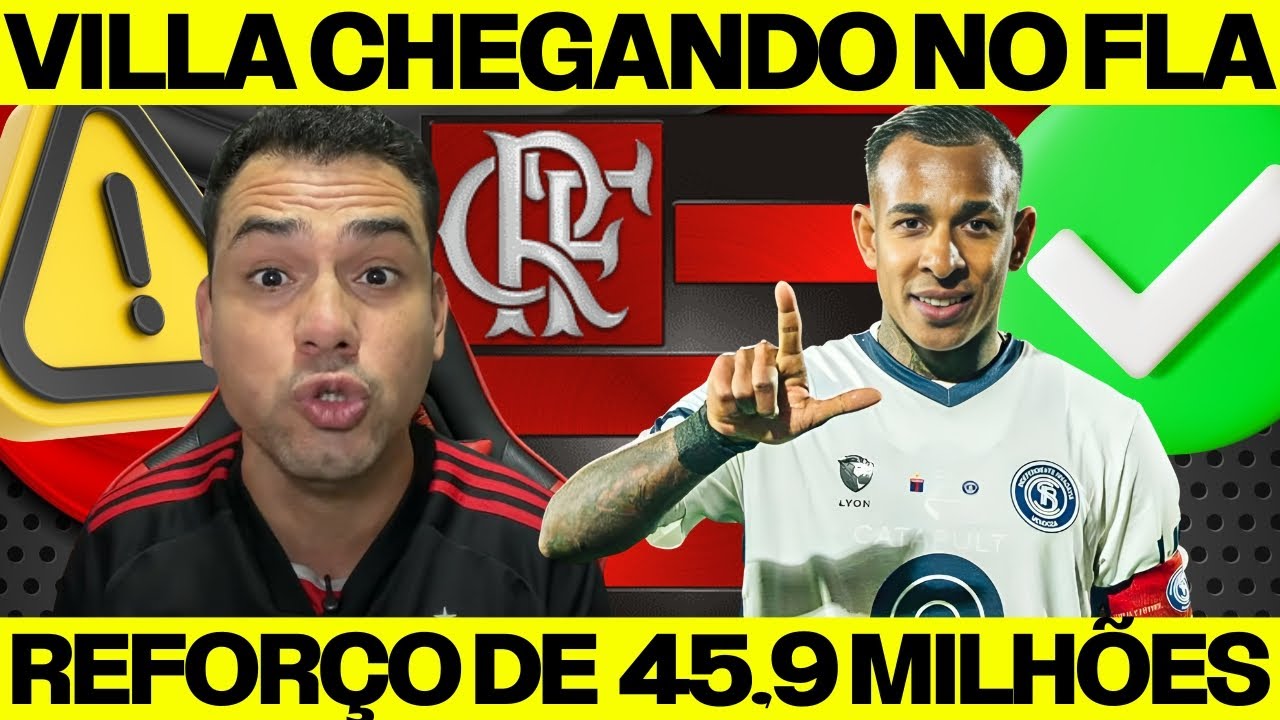 FLAMENGO ACEITA PAGAR 45 MILHÕES E CONTRATAÇÃO ESTÁ QUASE FECHADA! O REFOÇO QUE A NAÇÃO NÃO ESPERAVA