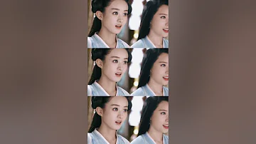 Who wouldn't like cutest actress ZhaoLiying🤩#TheJourneyofFlower #花千骨 #ZhaoLiying #WallaceHuo #shorts