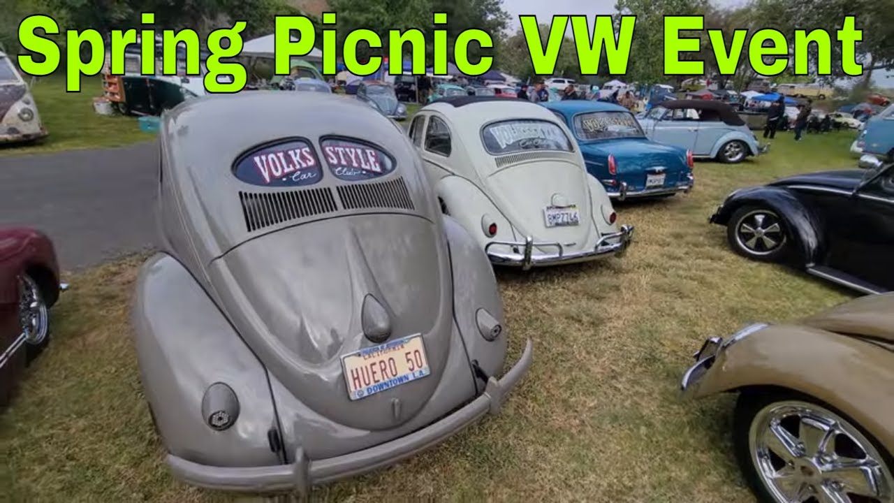 VW Car Show & Camping Event — Featherly Park, Yorba Linda | 2025 Spring Picnic