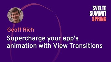 Geoff Rich - Supercharge your app