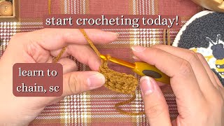 How To Crochet For Absolute Beginners: learning the basics | Part 1 by Wool 'n Words 105 views 1 year ago 18 minutes