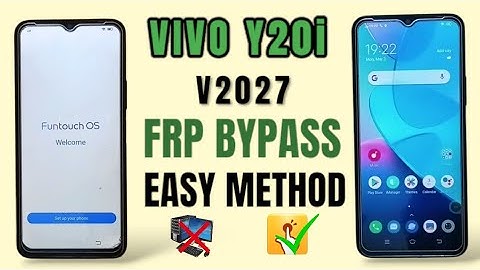 Vivo Y20i (v2027) frp bypass Android 12 without PC
