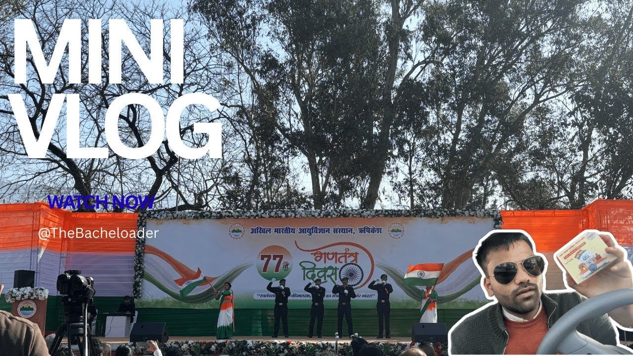 77th Republic Day of India Celebration in my Office ‘AIIMS Rishikesh’