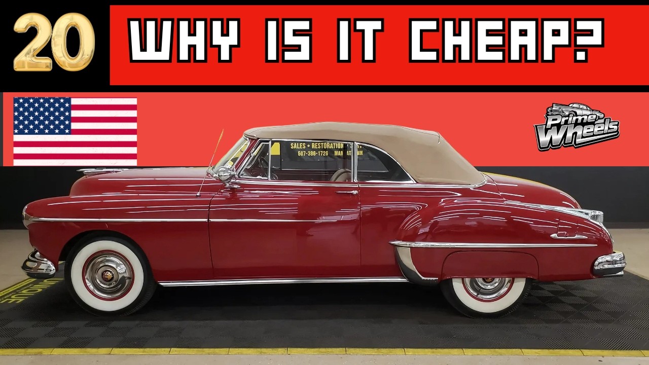 20 CHEAP Classic Cars For Sale You Can't Miss