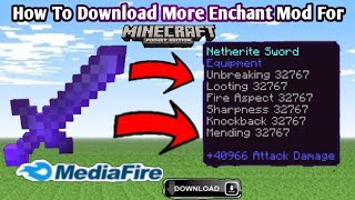 How To Download More Enchantment Mod For Minecraft PE || FREE screenshot 4