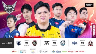 🔴 LIVE | MPL ID S14 | Regular Season Day 3 Week 8 | English