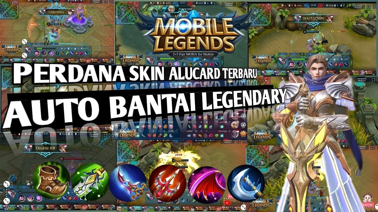 Alucard New Skin Lightborn Striker- Game Play ALUCARD By ||KB - YouTube