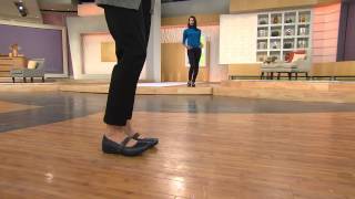 Clarks Bendables Leather Mary Janes - Haydn Bliss with Jacque Gonzales