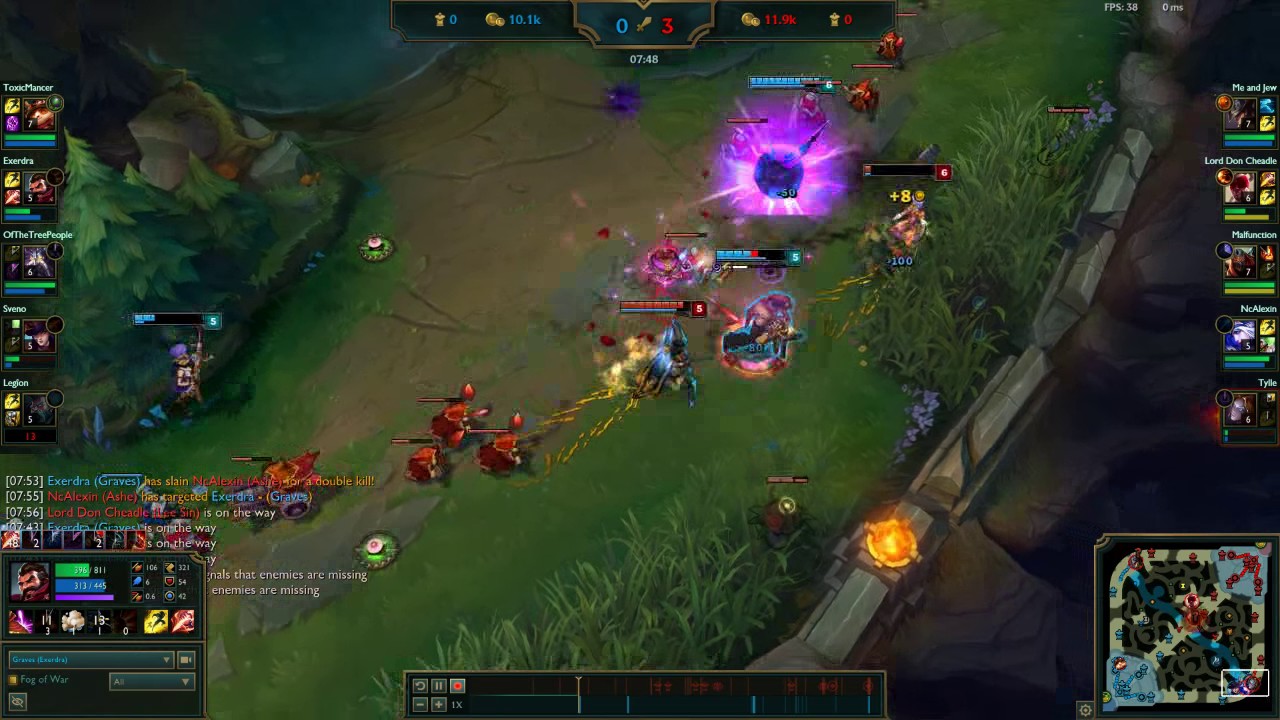 Clean Graves Gank