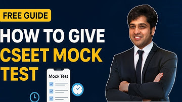 How to Give CSEET Mock Test | ICSI | SEB Browser | Important Tips | English | Prof Zubair Jahangir