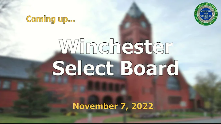 Winchester Select Board 11-7-22