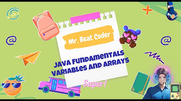 Java Fundamentals for Selenium Automation - Variables & Arrays - Test Automation - MrBeatCoder