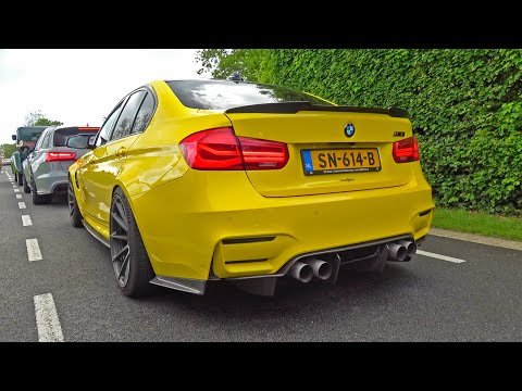 Modified BMW M3 F80 Exhaust SOUNDS! Burnout, REVS, Accelerations & More!