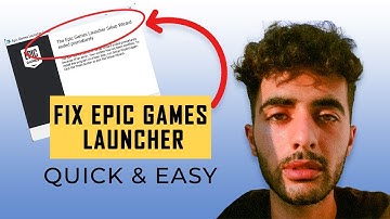 How to Fix ‘Setup Wizard Ended Prematurely’ in Epic Games Launcher (2025 Fix)