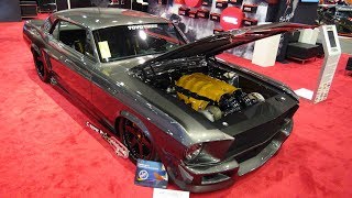 What do you get when put a ferrari f430 engine with nelson racing twin
turbos into 1968 mustang? the answer is corruptt: ford mustang that
has b...