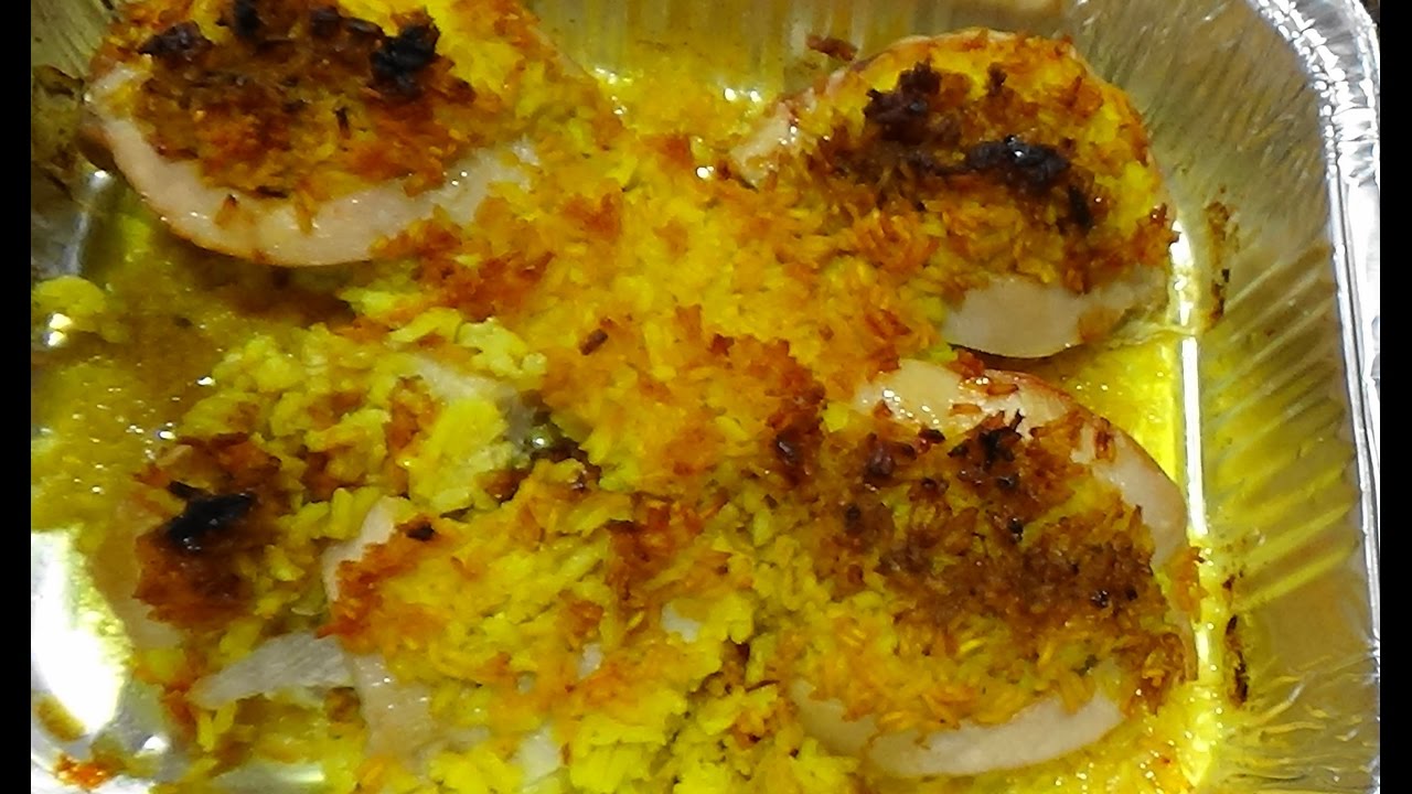 Rice stuffed pork chops YouTube