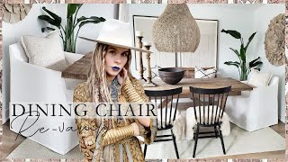 DINING ROOM chairs revamp from Facebook Marketplace | Home Decor &amp; Interior Design