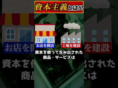資本主義とは何なのか?#shorts
