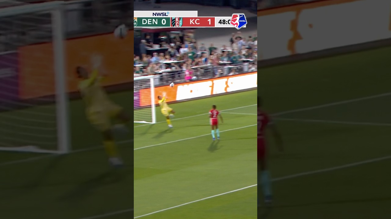 That ball was headed in… until Marisa Jordan flew 🛫 #nwsl #football #soccer