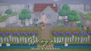 Molly's Cozy garden , Country life with Gardening Playlist & ASMR  Rain , birds chirp ambience