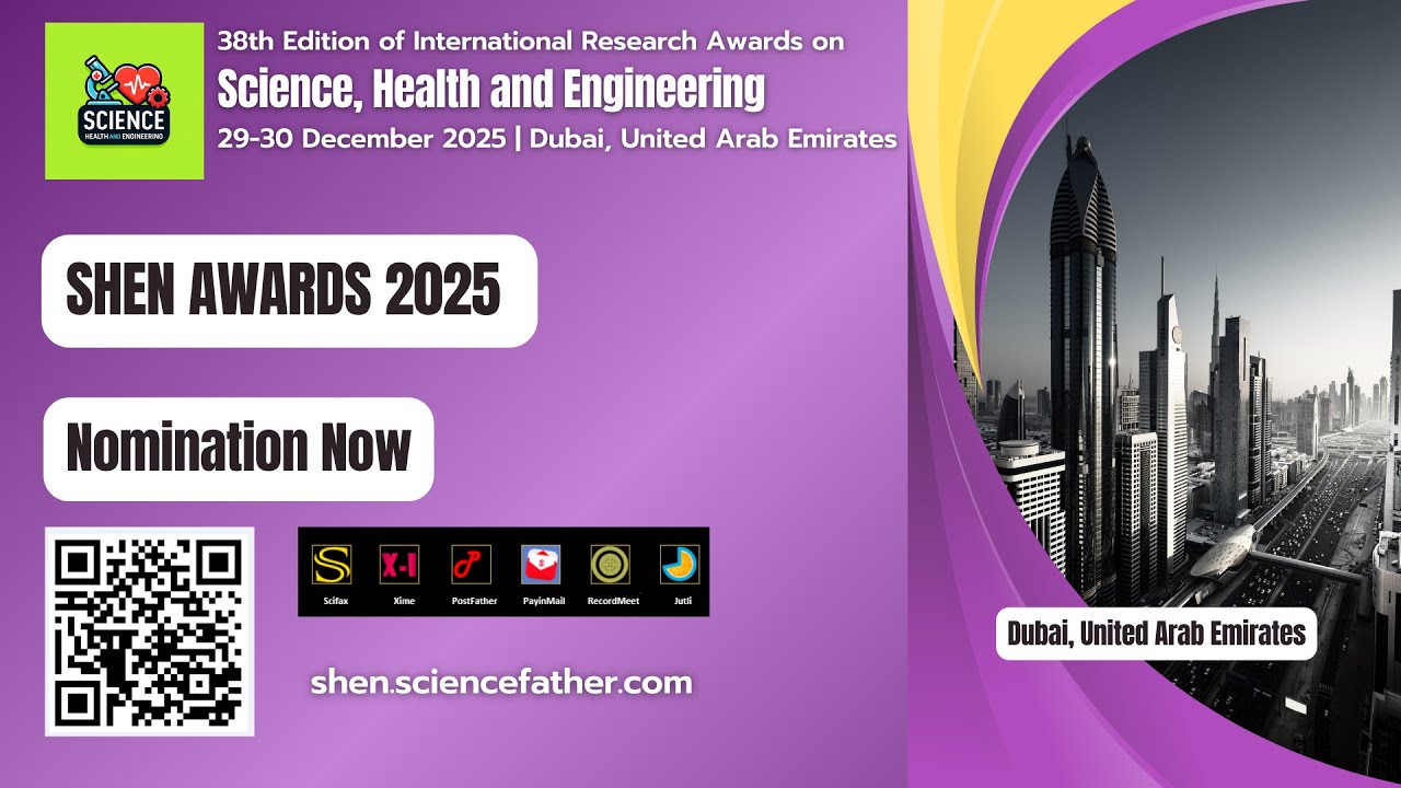 39th Edition of International Research Awards on Science Health and Engineering | 29-30 Dec 2025