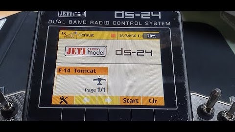 Jeti - F-14 Tomcat, some advanced programming suggestions