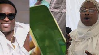 Moment Saheed Osupa Called His Best Fan Alhaja Fatix On Video Call From America At Ramadan Lecture