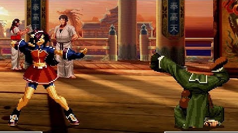 Athena Super Desperation Move | KOF 2002 UM