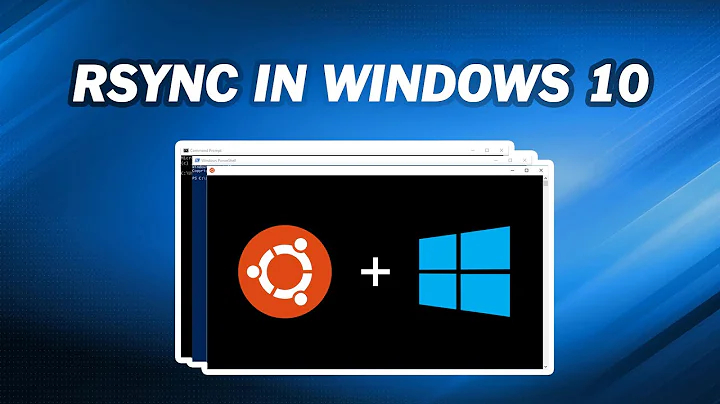 How to Use Rsync in Windows 10