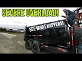 Crazy Test with 3 Dump Trailers WAY Overloaded! See which ones failed!