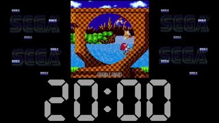 20 Minute SONIC The Hedgehog Tales & Knuckles Loop Countdown Timer (with music) screenshot 4