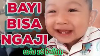 Bayi bisa ngaji || bayi hafal huruf hijaiyah