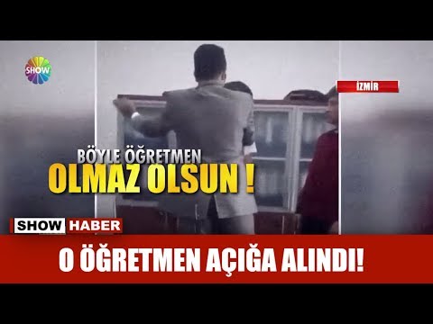 O öğretmen açığa alındı!