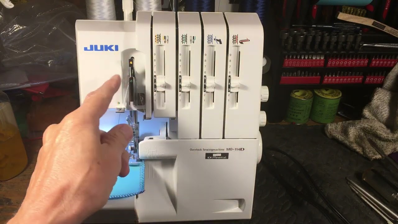 Juki MO-644D Serger review by GwenV