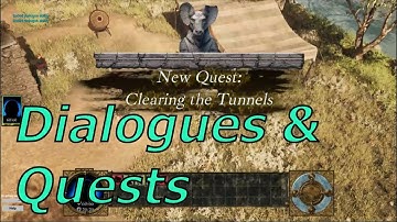 CRPG Project 83 Quest System and Dialogues showcase