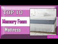 ✅ Explore the Most Comfortable Sleep - The Top 10 Memory Foam Mattresses!