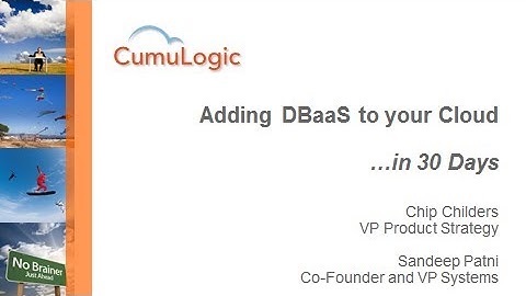Adding Database-as-a-Service to Your Cloud