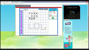Lil Nubians Math Lab - Drag and Drop Math (subtraction)