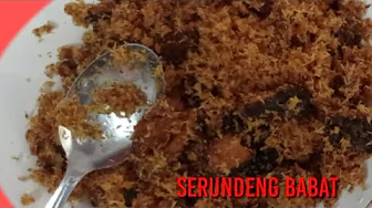 Serundeng babat / daging sapi Serundeng babat / daging sapi