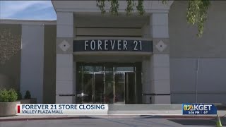Forever 21 store closing at Valley Plaza Mall
