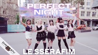 Download lagu KPOP IN PUBLIC - ONE TAKE | LE SSERAFIM 르세라핌 'Perfect Night' 2x SPEED CHALLENGE | Cover By Dynasty