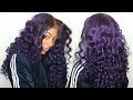 DIY PURPLE HAIR COLOR ft. Ali Grace Hair