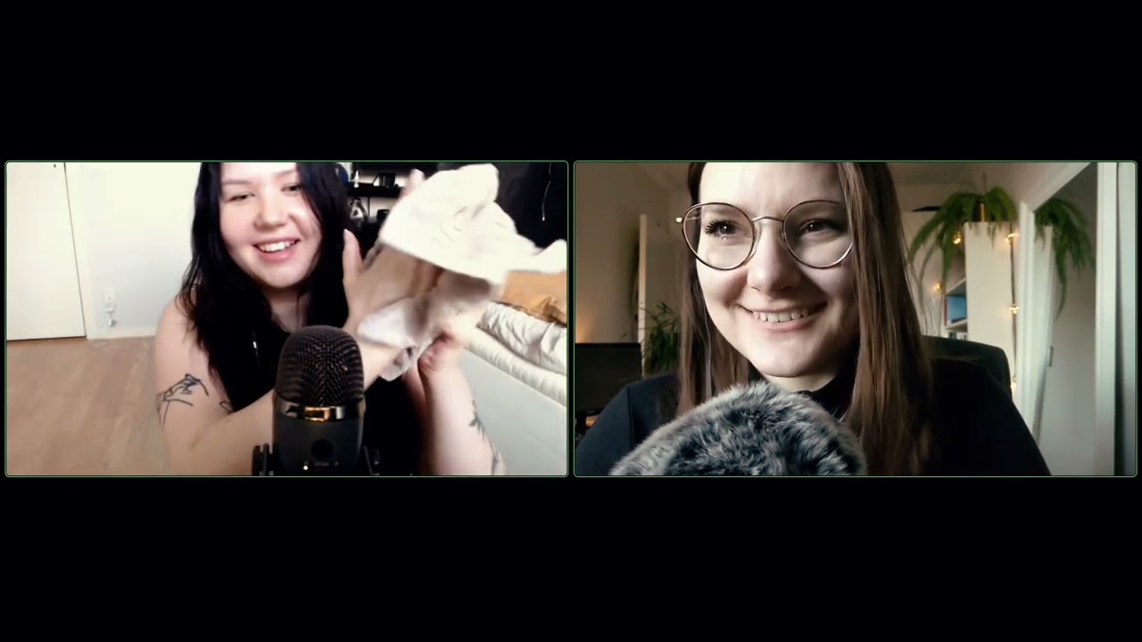 ASMR - collab där jag försöker ge @qvistASMR tingles 🥰💆🏻‍♀️