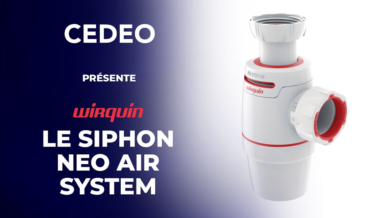 Siphon pour lavabo NEO AIR D32